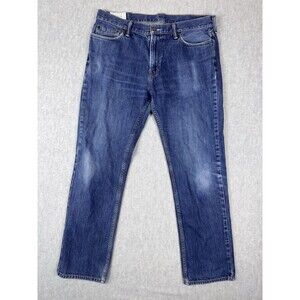 Abercrombie & Fitch Jeans Men's 34x32 Blue A&F CLASSIC STRAIGHT Button Fly Denim